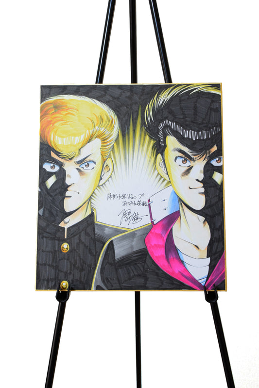 Yuishi Oshiyama Abare-Hanagumi Original Color Shikishi