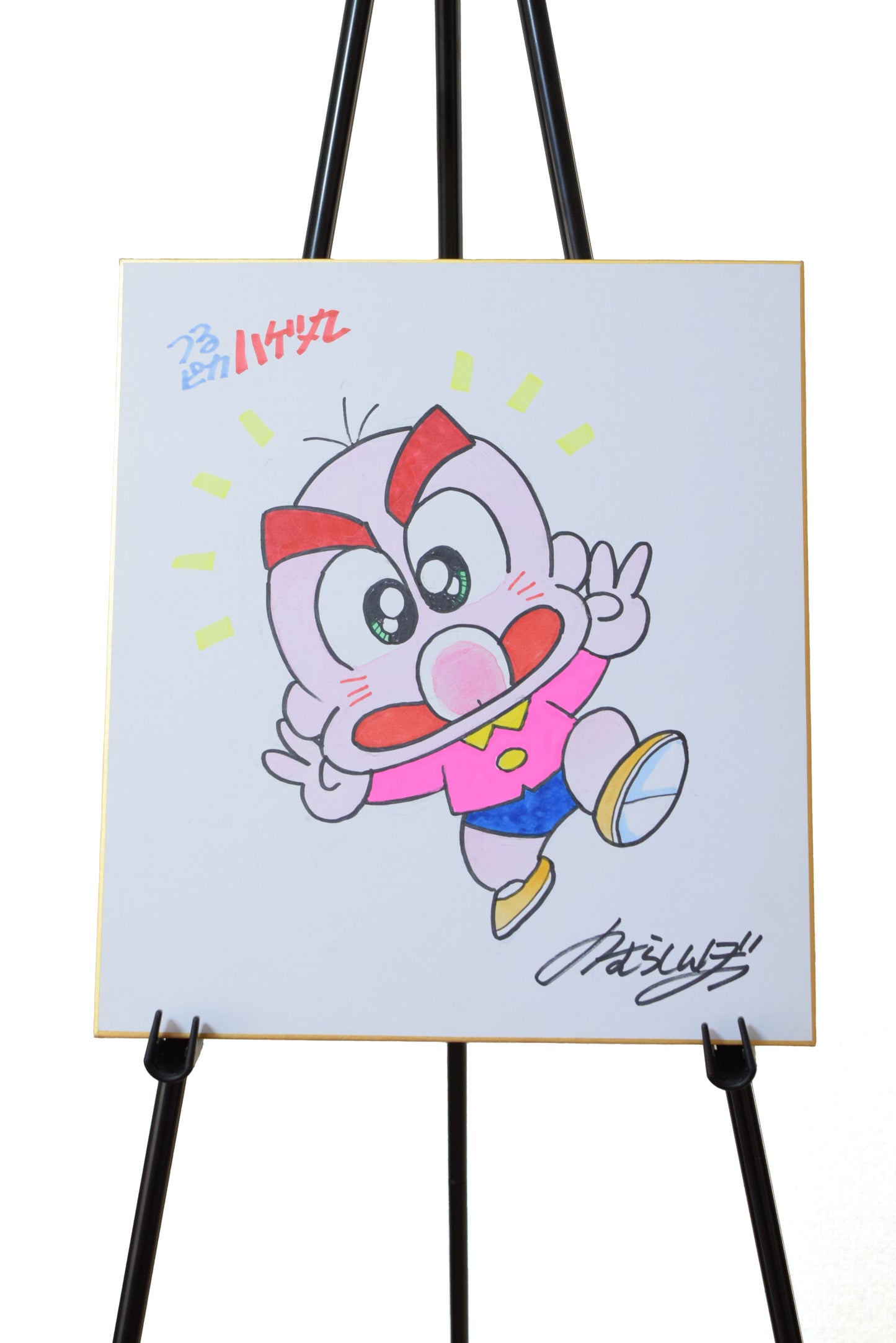 Shinbo Nomura Tsurupika-Hagemaru Original Shikishi#01