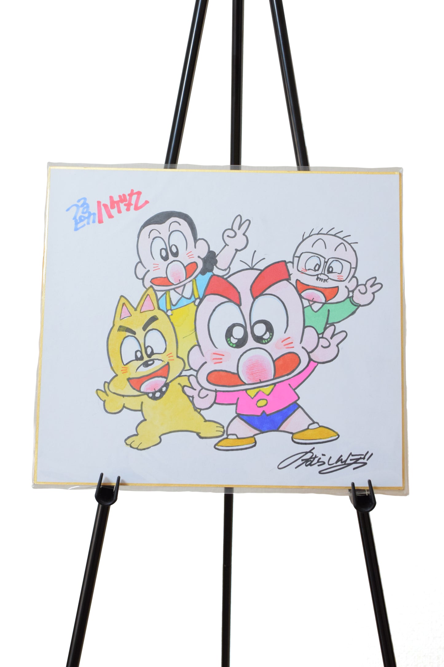 Shinbo Nomura Tsurupika-Hagemaru Original Shikishi#03