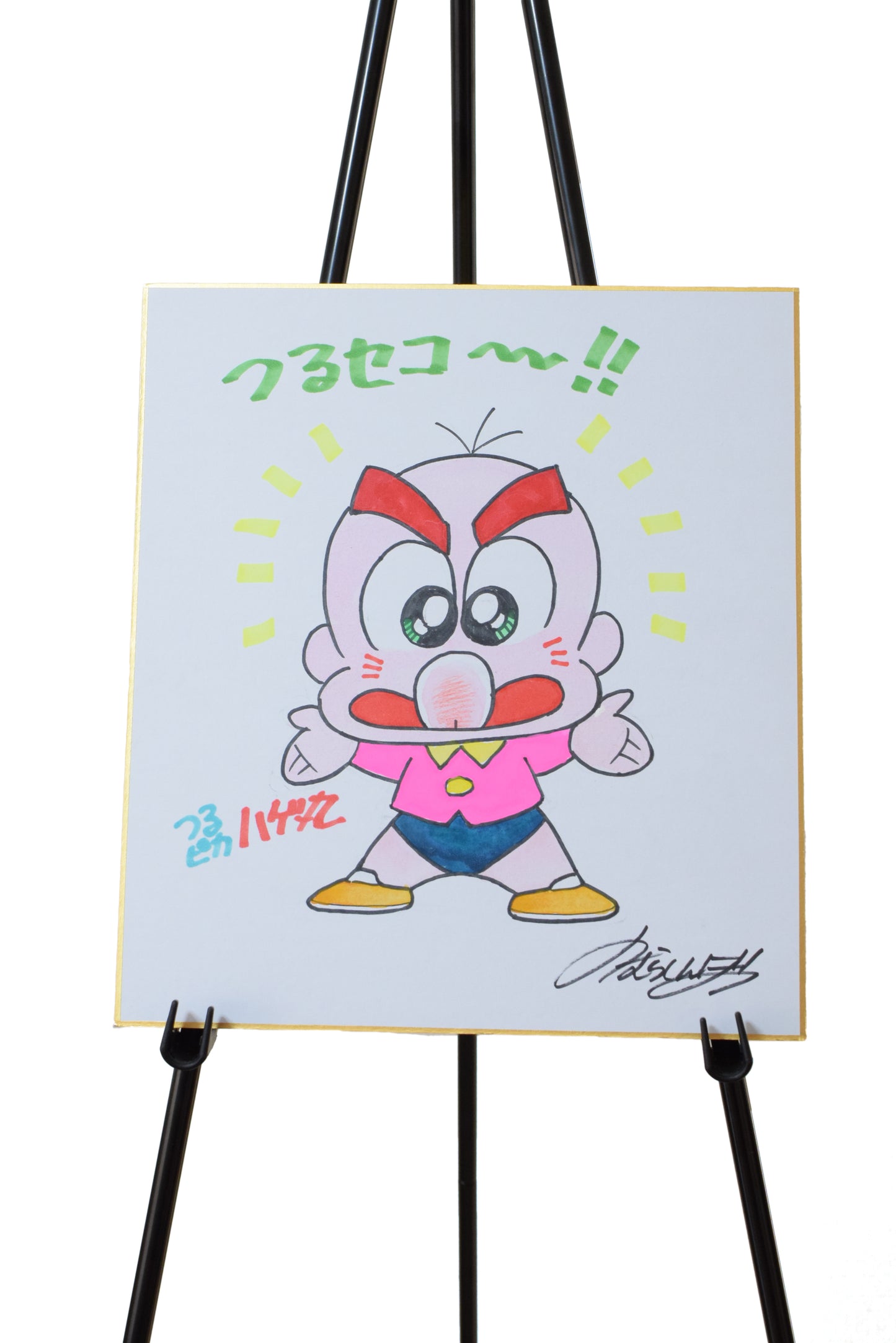 Shinbo Nomura Tsurupika-Hagemaru Original Shikishi#02