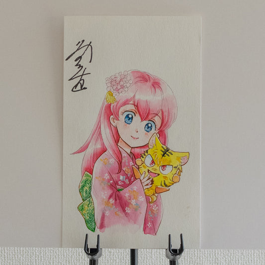 谷沢直 カラーイラスト原画#02